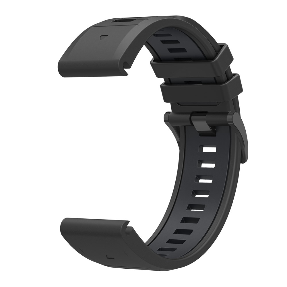 Garmin - Fenix 8 51mm Quick Silicone Stap Black - 3