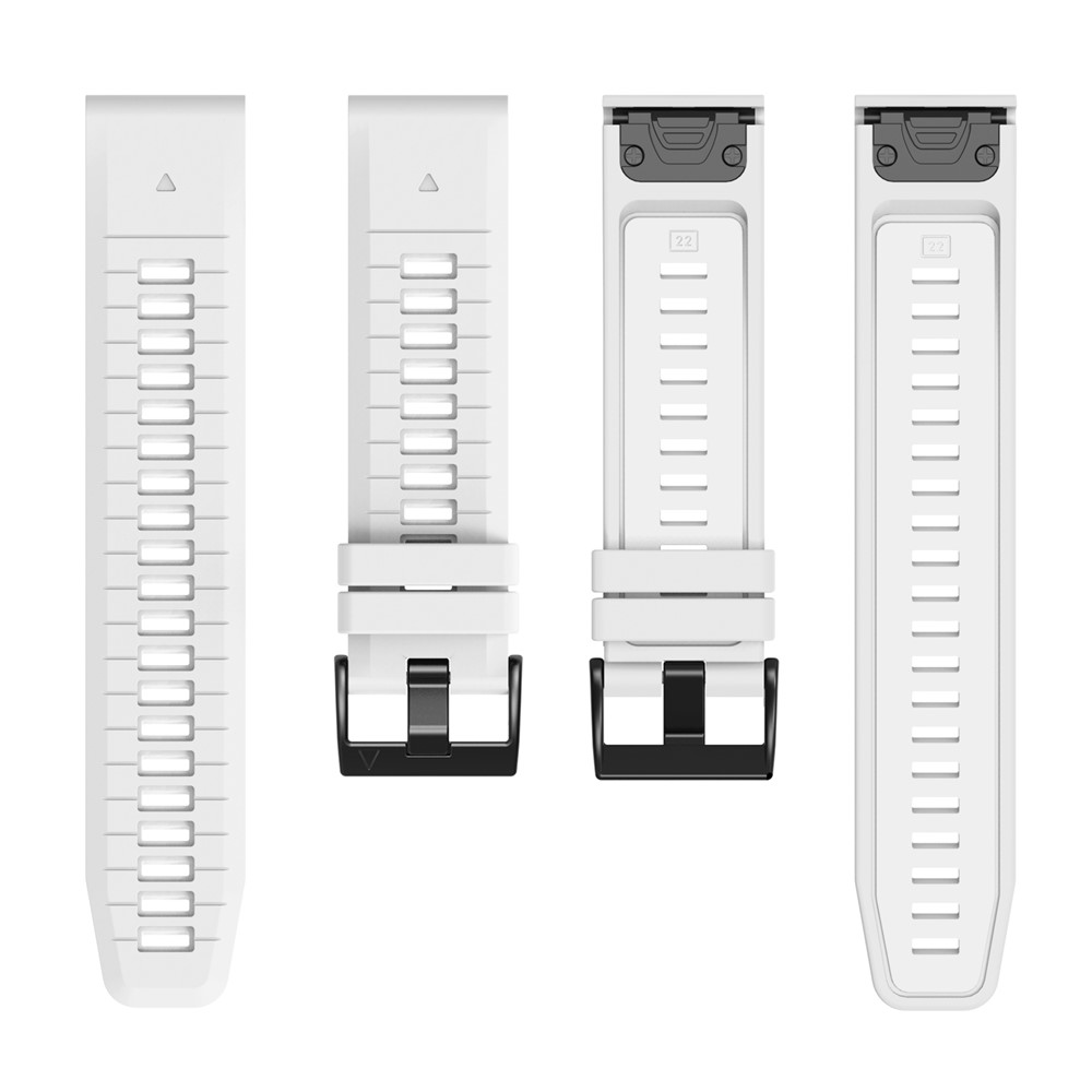 Garmin - Fenix 8 51mm Quick Silicone Stap White - 2