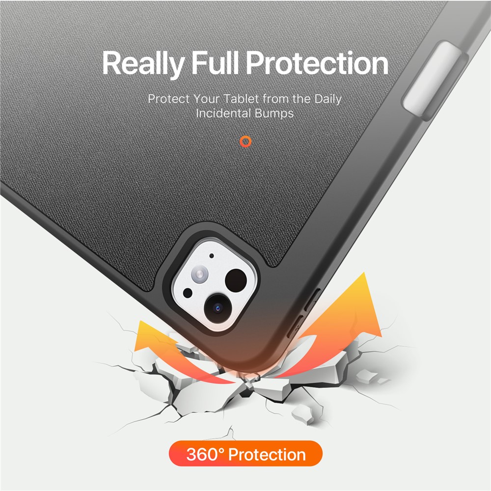 iPad Pro 11 2024 - DUX DUCIS Domo Series Black - 3