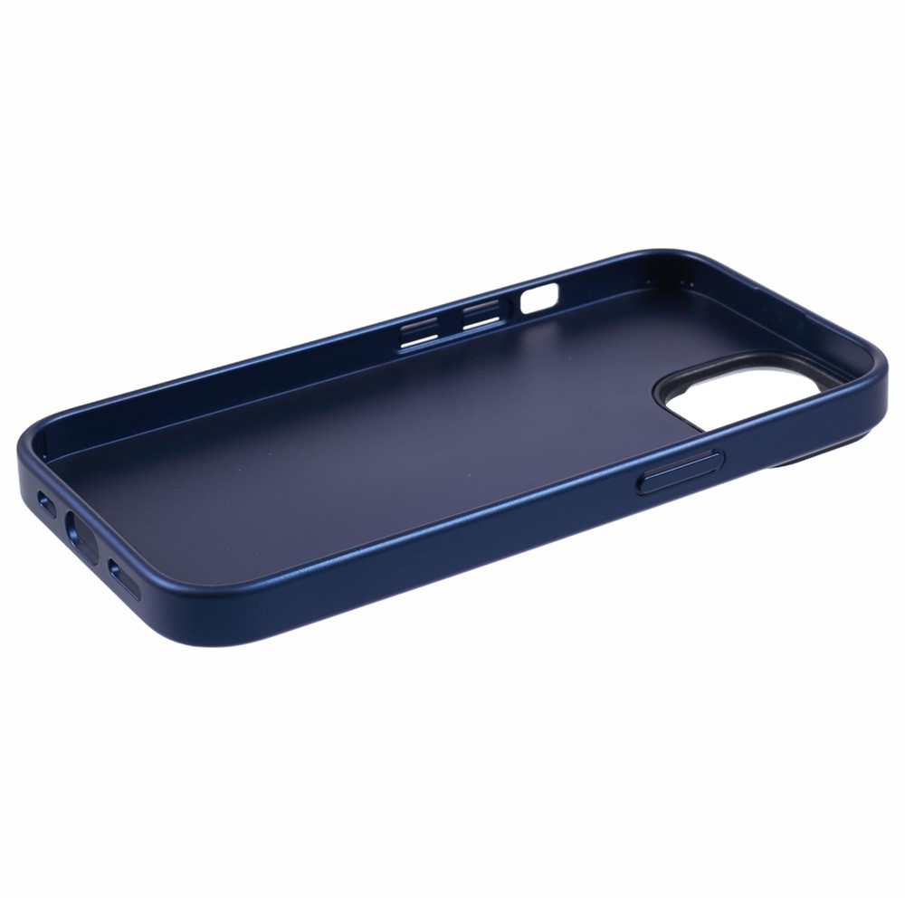 iPhone 15 - X-LEVEL Geometric Leather Blue - 4
