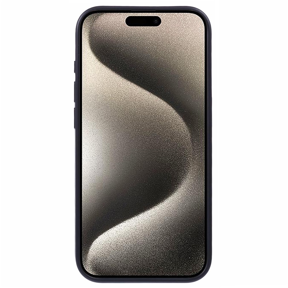 iPhone 15 Pro Max - X-LEVEL Geometric Leather Black - 2