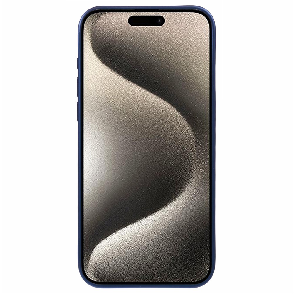 iPhone 15 Pro Max - X-LEVEL Geometric Leather Blue - 2