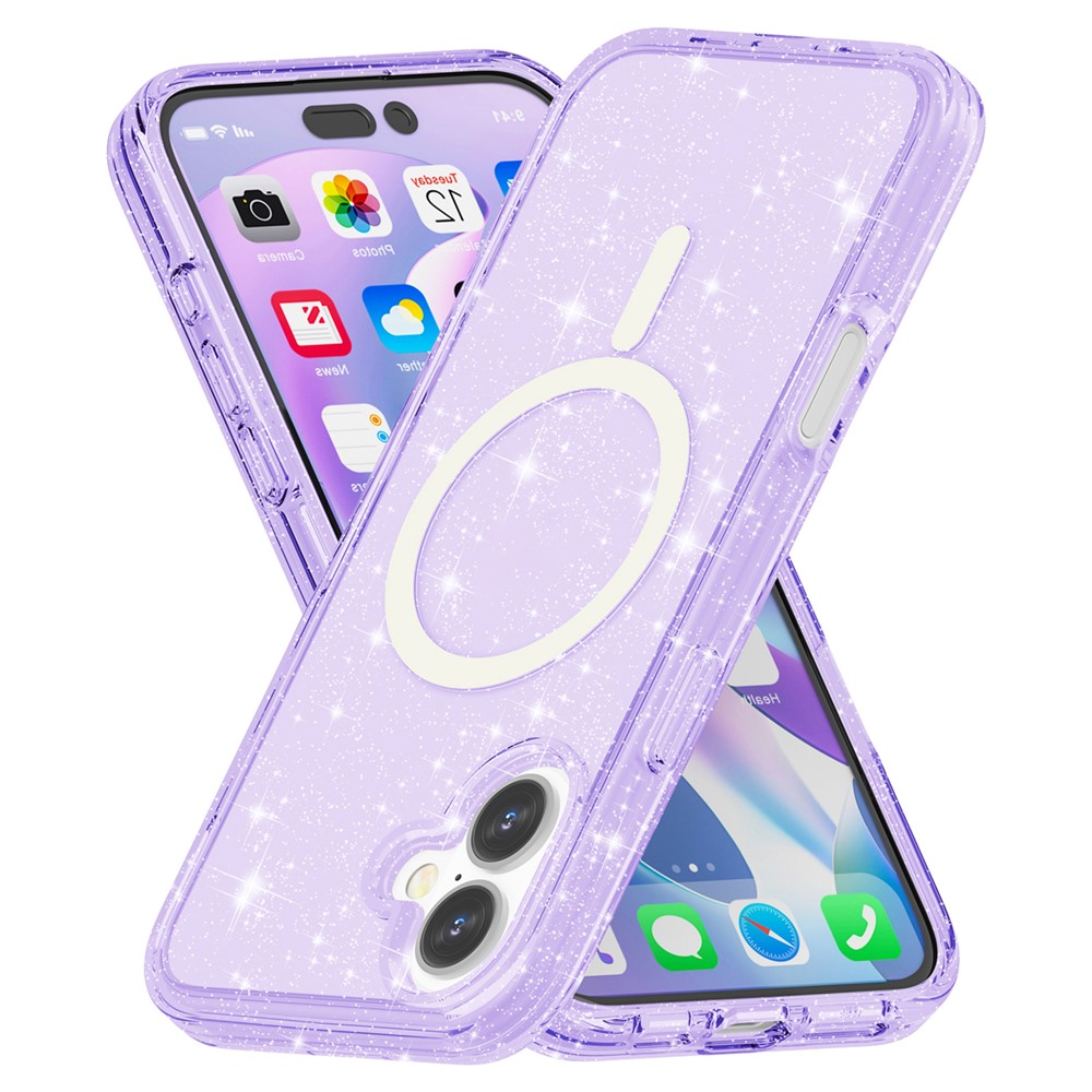 iPhone 16 - Glitter Powder With MagSafe Purple - 4