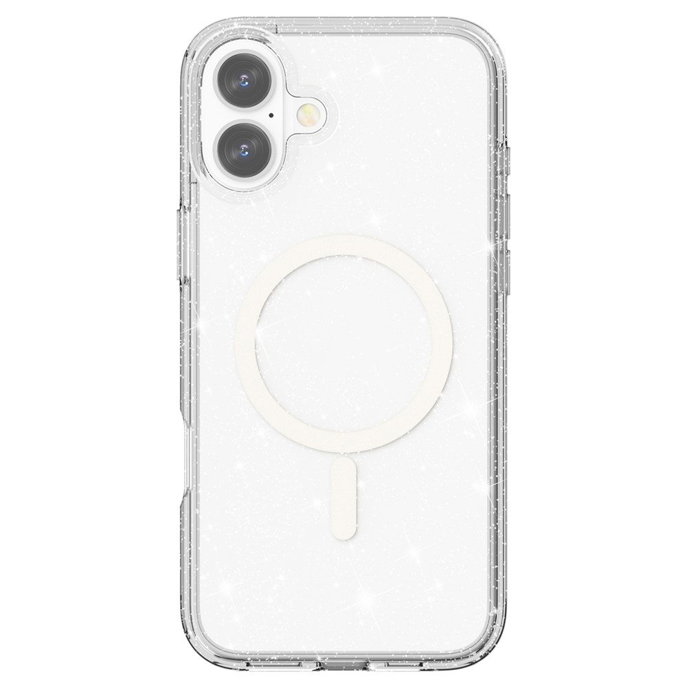 iPhone 16 - Glitter Powder With MagSafe Transparent - 2