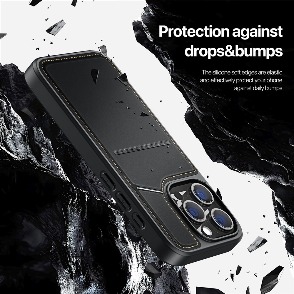 iPhone 16 Pro - DUX DUCIS Rafi Series Magnetic Black - 4