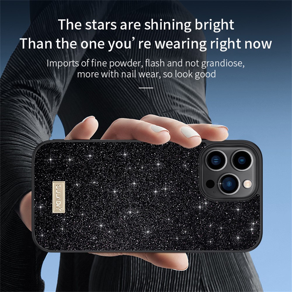 iPhone 16 Pro Max - SULADA Glitter Black - 3