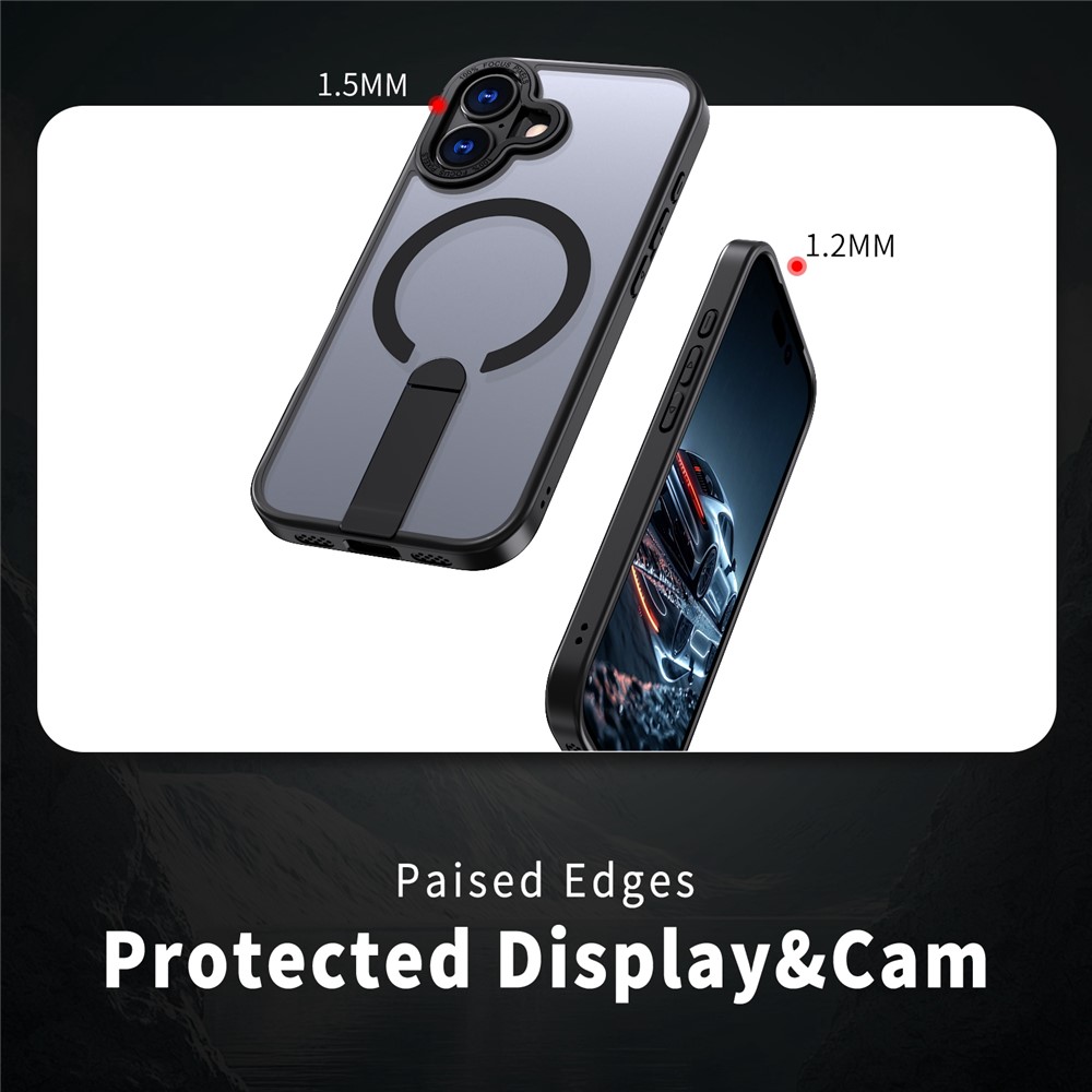 iPhone 17 - Acrylic Case With MagSafe Black - 4