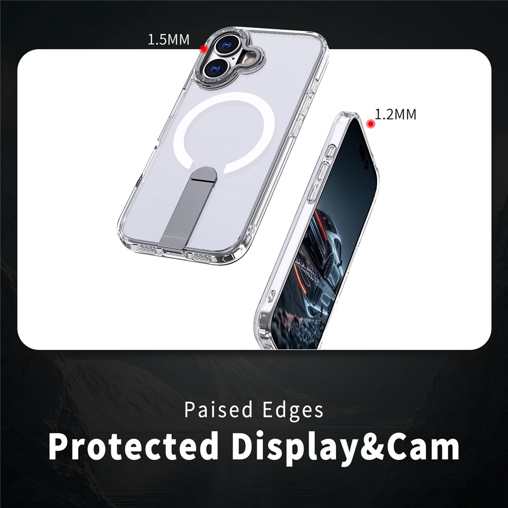 iPhone 17 - Acrylic Case With MagSafe Transparent - 4