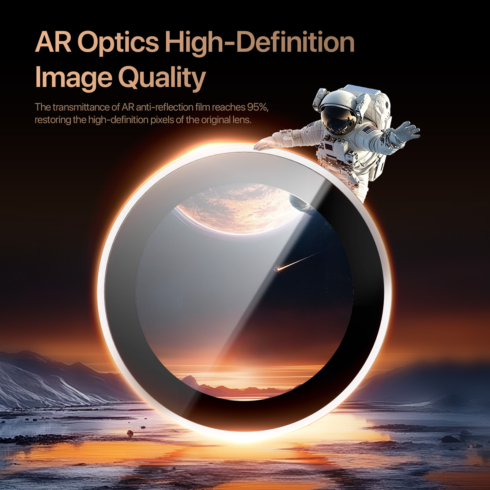 iPhone 17 - DUX DUCIS Camera Lens Glass Protector - 5