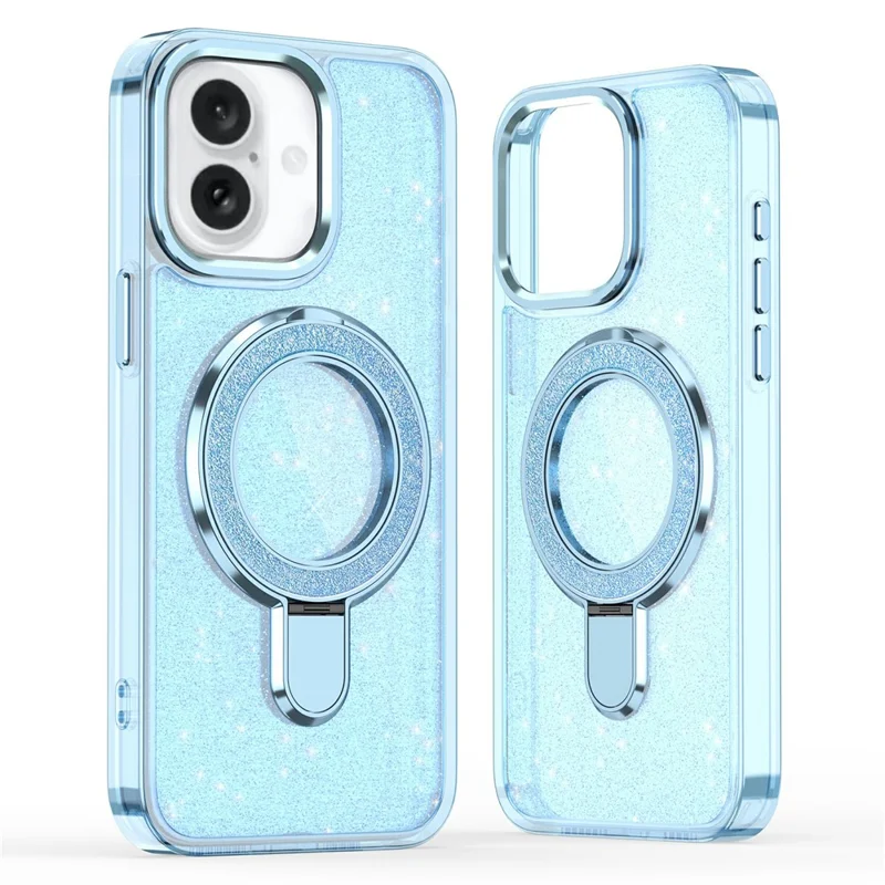 iPhone 17 - Kickstand Glitter Blue - 2