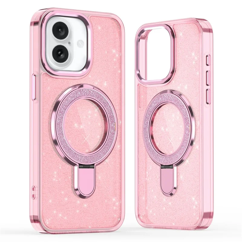 iPhone 17 - Kickstand Glitter Pink - 2
