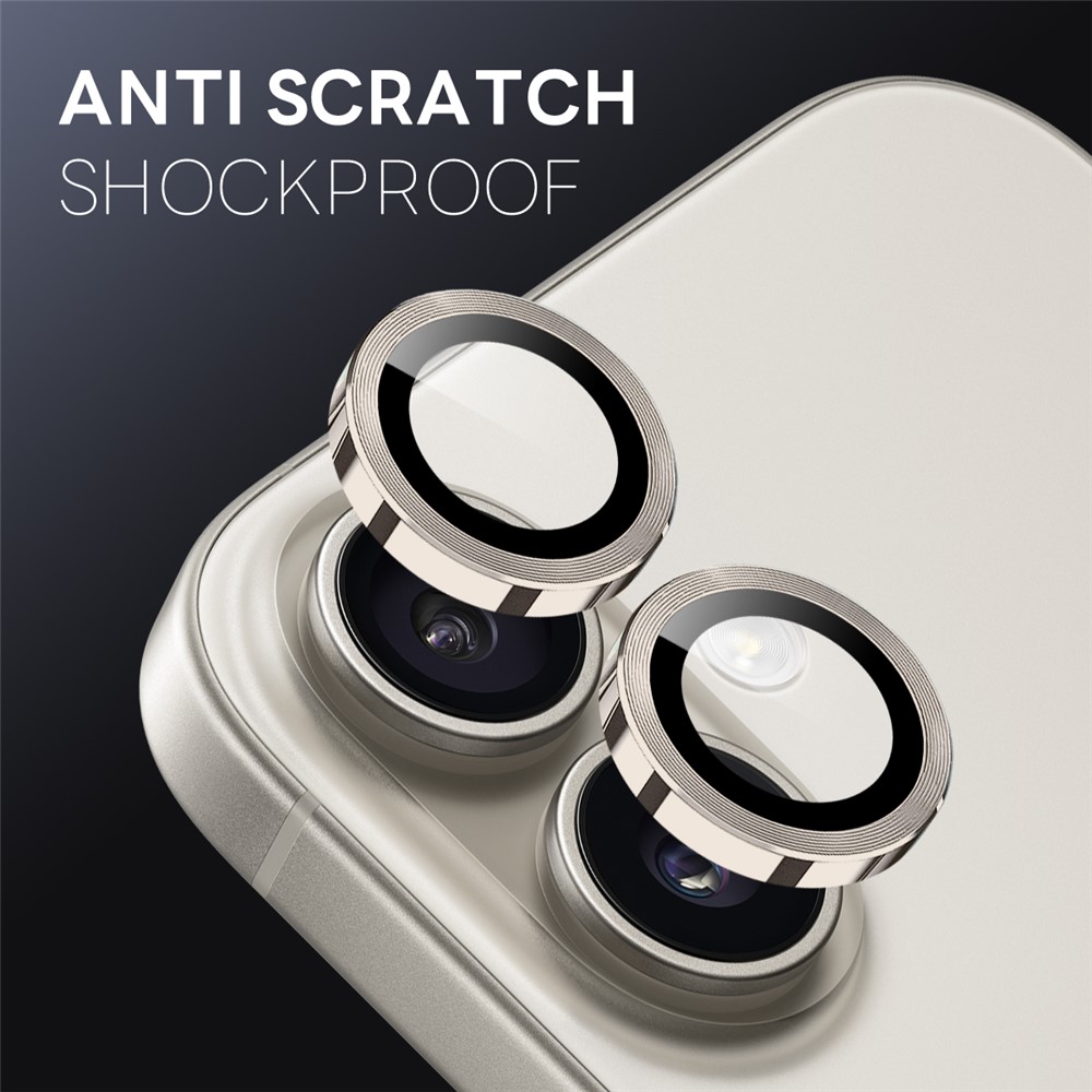 iPhone 17 - NORTHJO Camera Lens Glass Protector Grey - 2