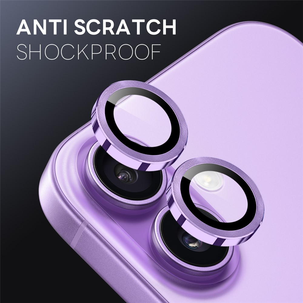 iPhone 17 - NORTHJO Camera Lens Glass Protector Purple - 2