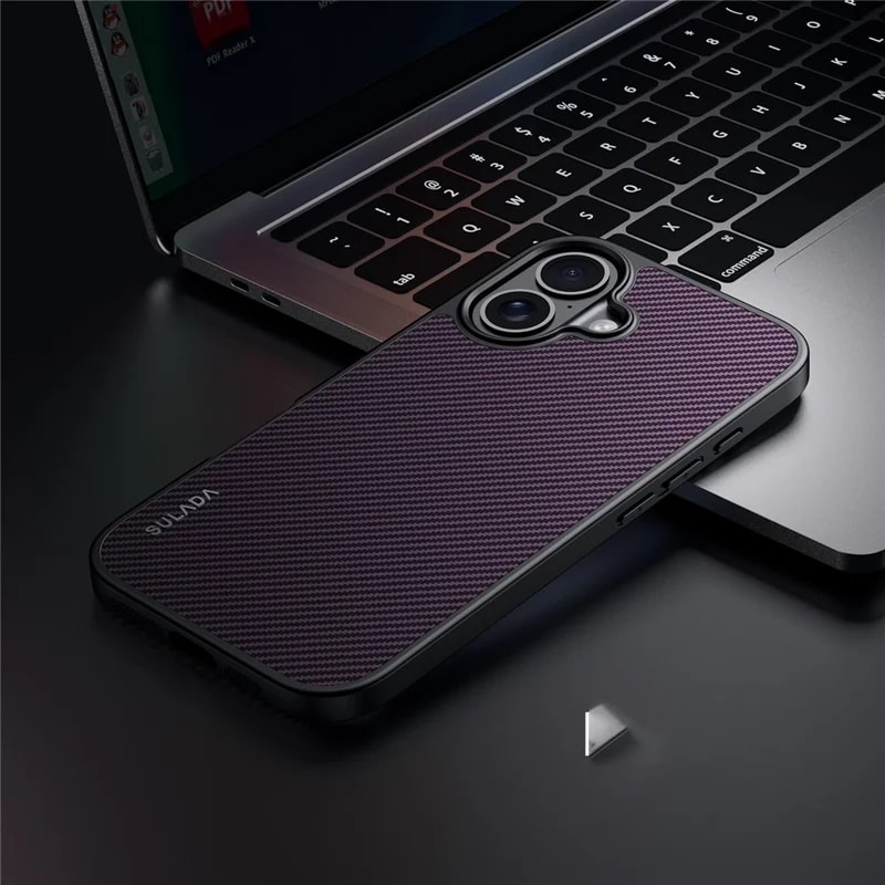 iPhone 17 - SULADA Metal Lens With MagSafe Purple - 3