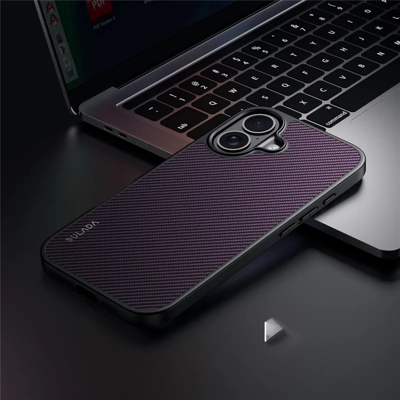 iPhone 17 - SULADA Metal Lens With MagSafe Purple - 4