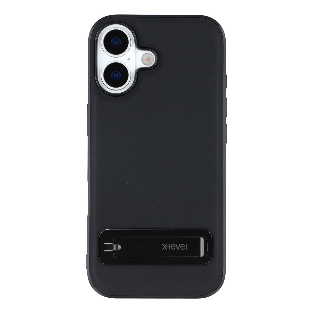 iPhone 17 - X-LEVEL Leather Coated Black - 3