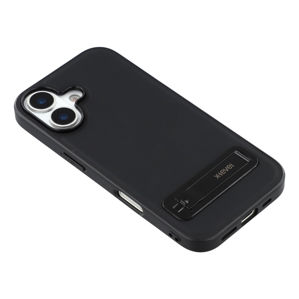 iPhone 17 - X-LEVEL Leather Coated Black - 5