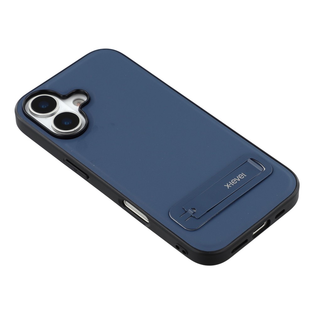 iPhone 17 - X-LEVEL Leather Coated Blue - 5
