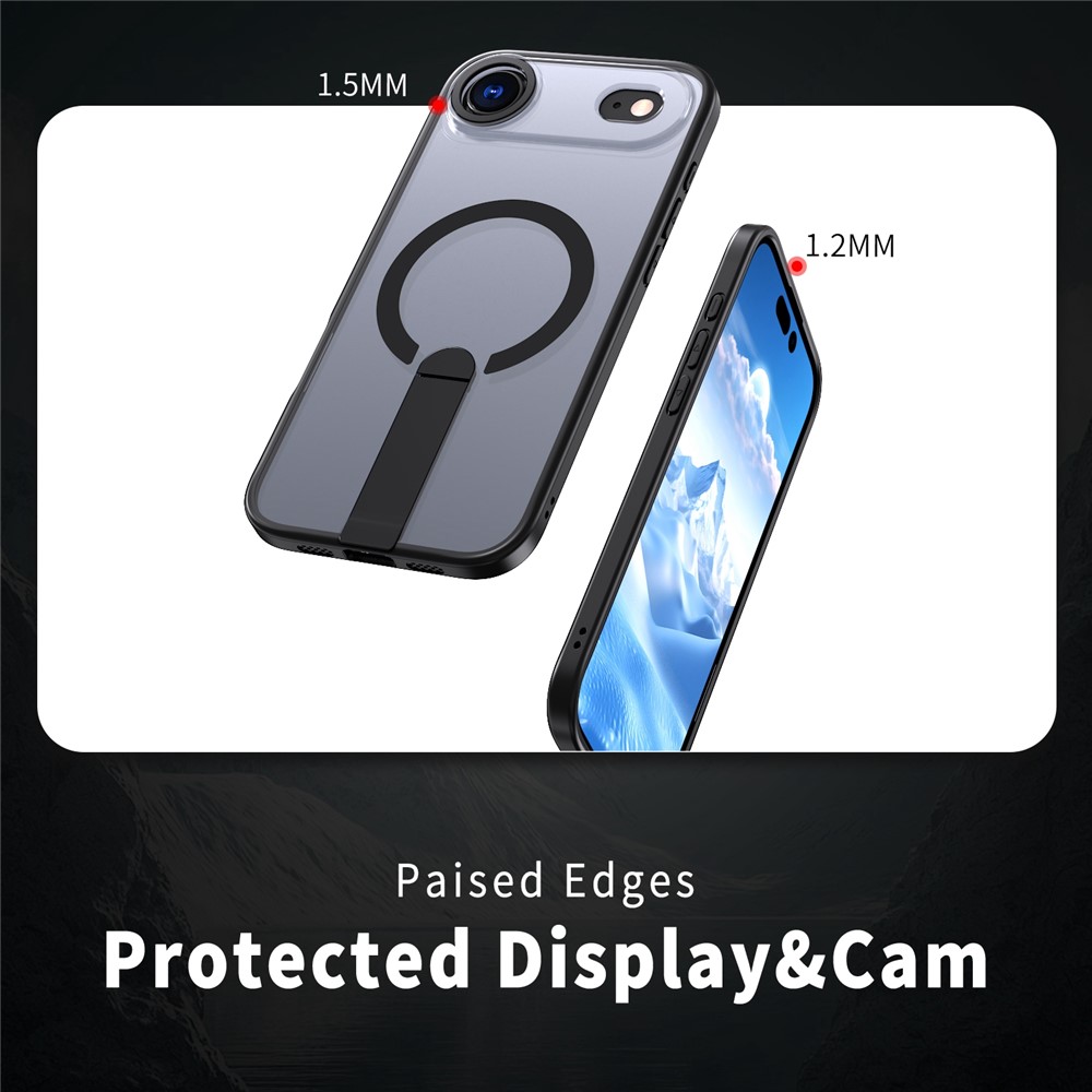 iPhone 17 Air - Acrylic Case With MagSafe Black - 4