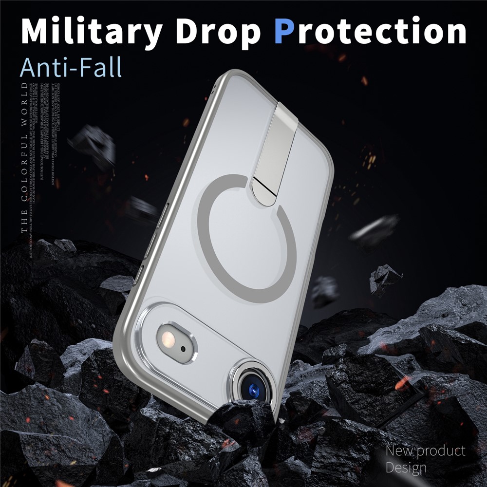 iPhone 17 Air - Acrylic Case With MagSafe Titanium - 3