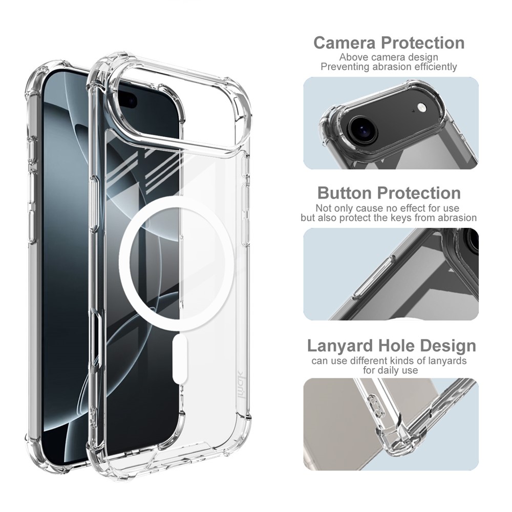 iPhone 17 Air - IMAK Clear Case With MagSafe - 5