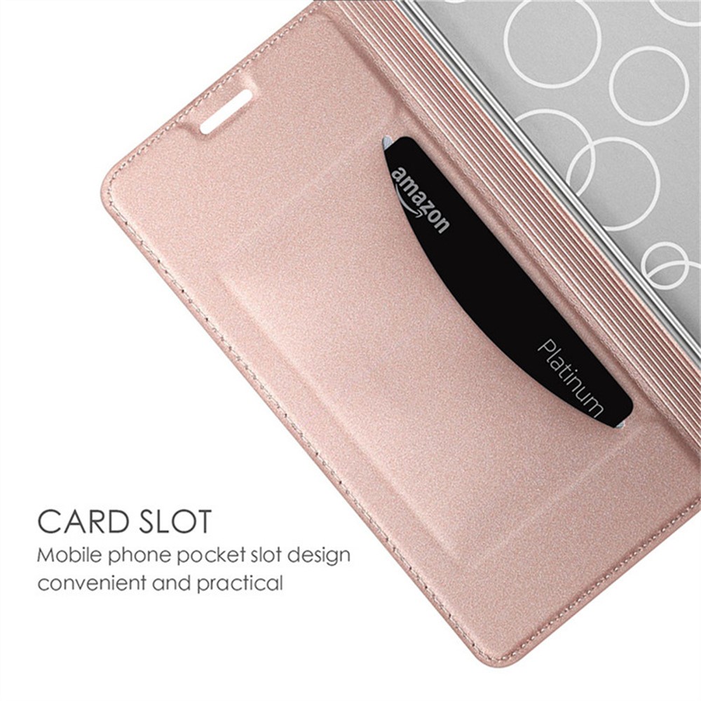 iPhone 17 Air - Leather Wallet Rose Gold - 4