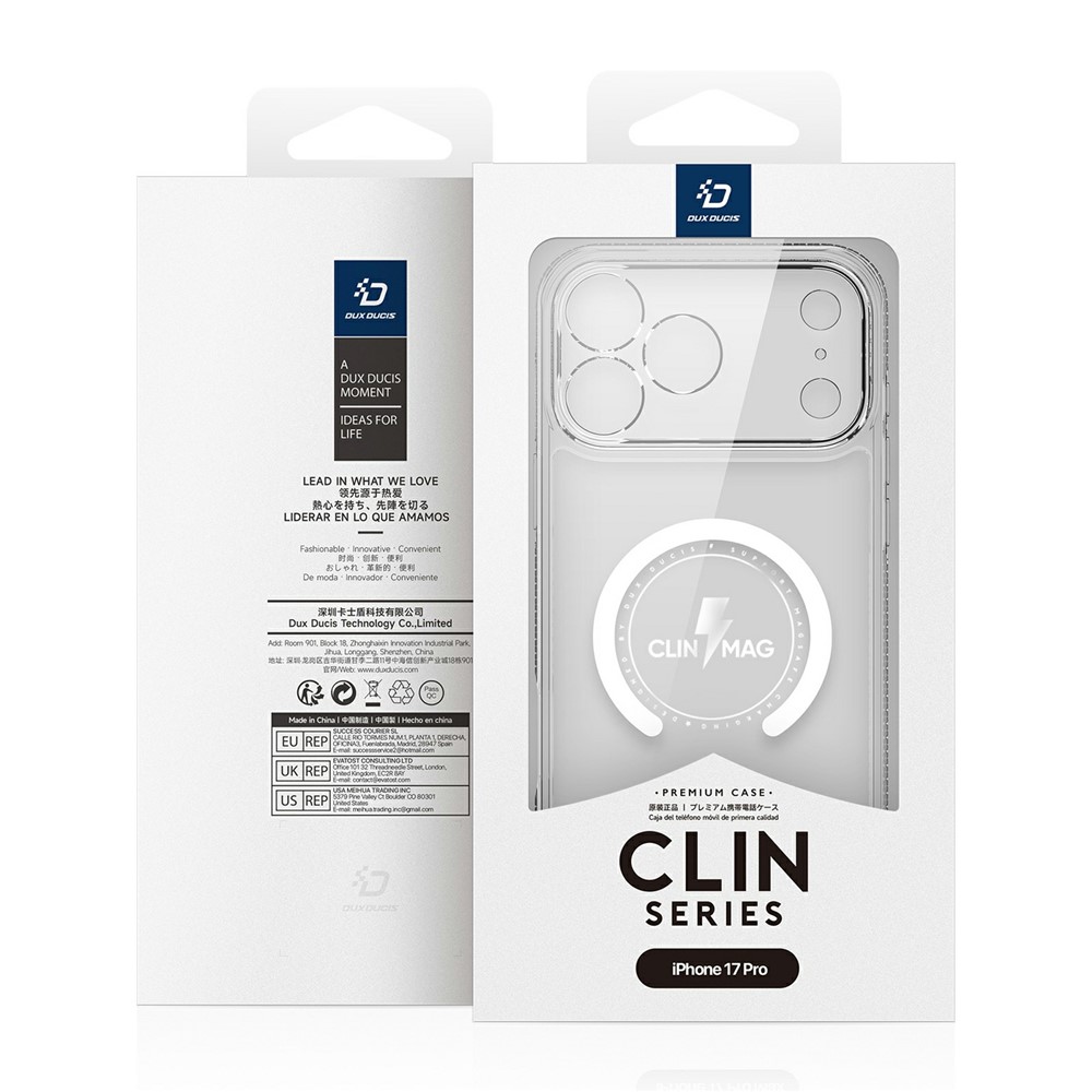 iPhone 17 Pro - DUX DUCIS Clin Series Whit MagSafe - 5