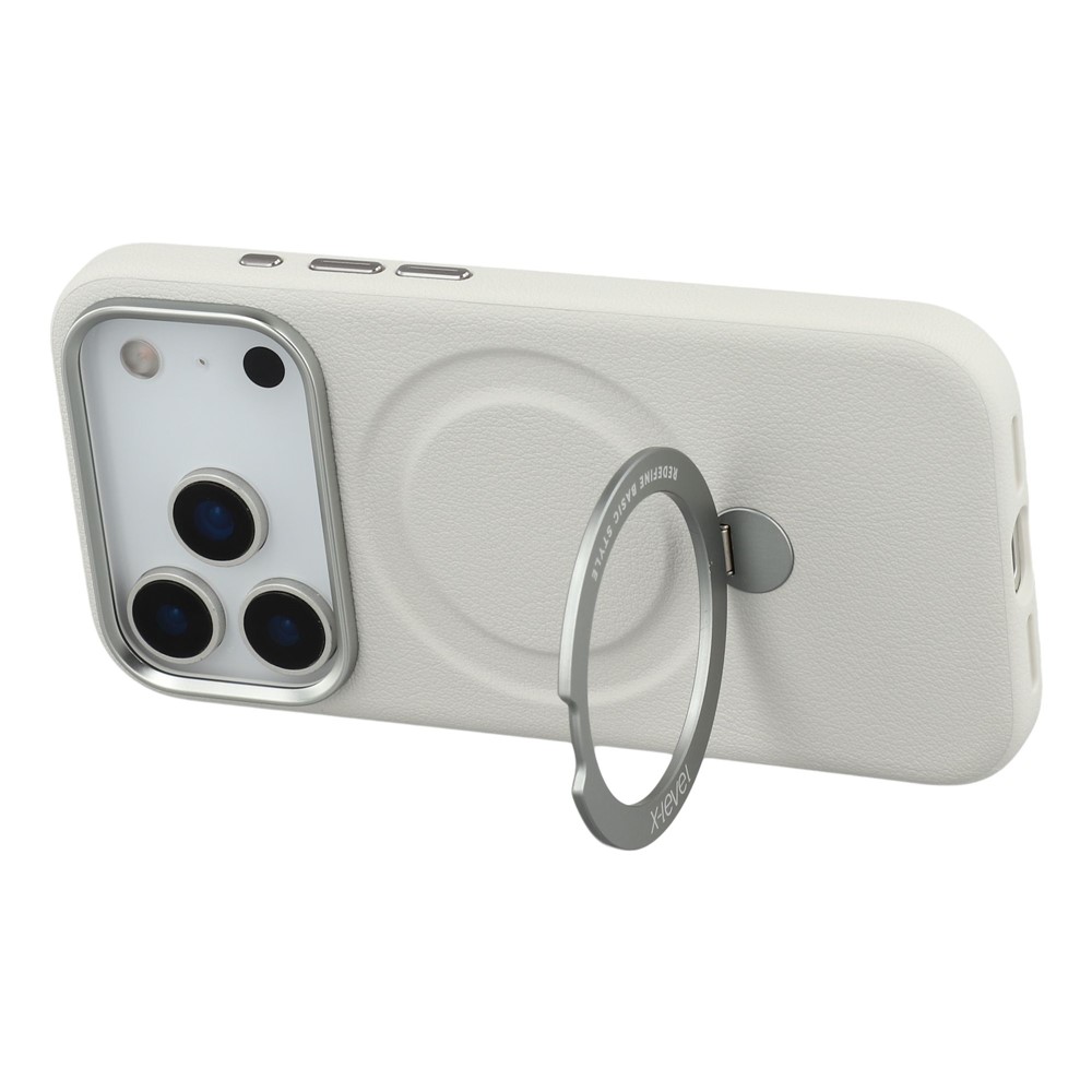 iPhone 17 Pro - X-LEVEL Kickstand Magnetic Case Grey - 4