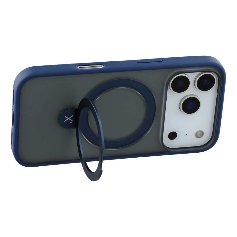 iPhone 17 Pro - X-LEVEL Metal Kickstand Blue - 5