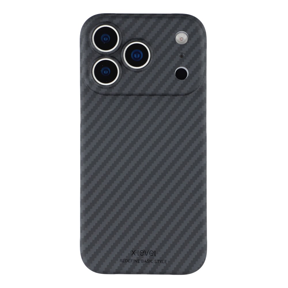 iPhone 17 Pro - X-LEVEL Ultra Thin Carbon Fiber Black - 3