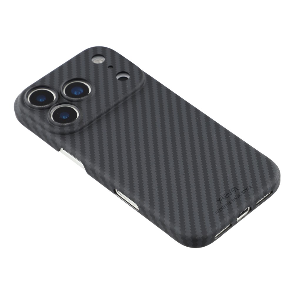 iPhone 17 Pro - X-LEVEL Ultra Thin Carbon Fiber Black - 4