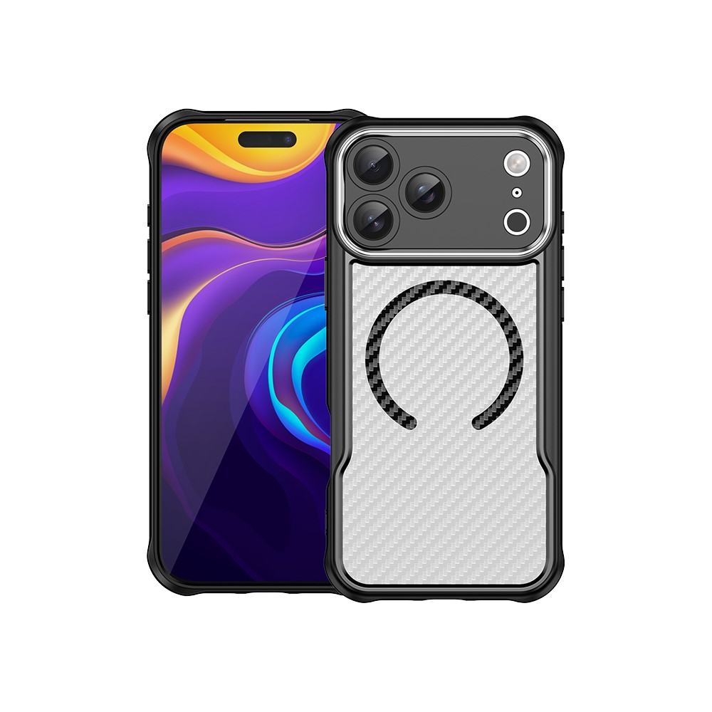 iPhone 17 Pro Max - Hybrid Carbon Fiber Black - 4