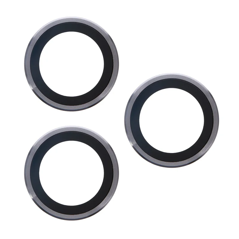 iPhone 17 Pro/17 Pro Max - Camera Lens Glass Protector Titanium Grey - 2