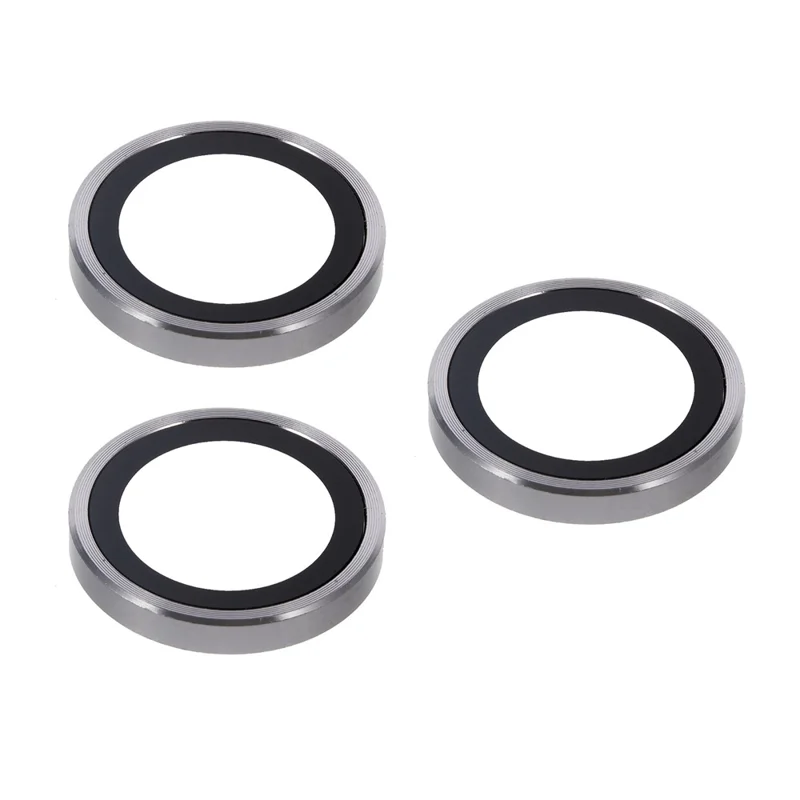iPhone 17 Pro/17 Pro Max - Camera Lens Glass Protector Titanium Grey - 3
