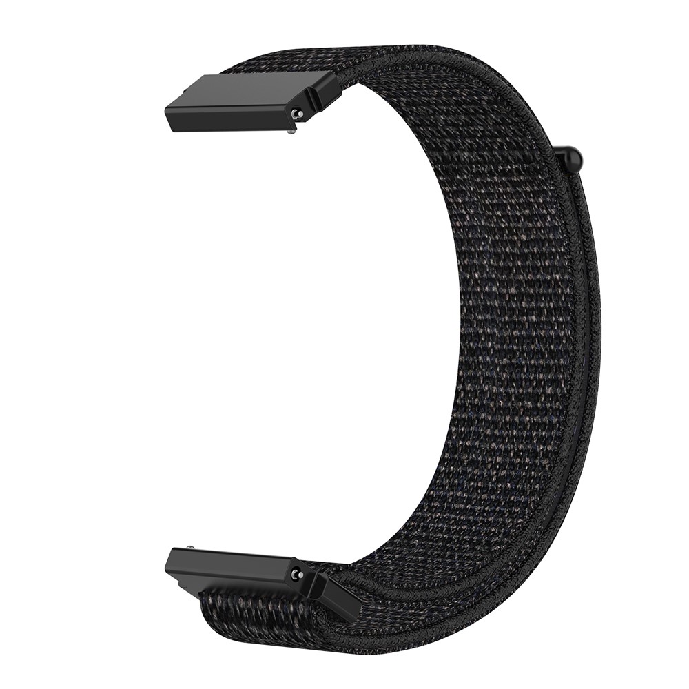 SmartWatch Band 20mm - Nylon Velcro Black - 3