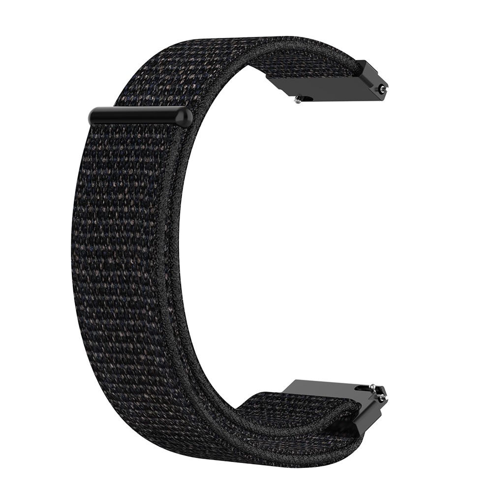 SmartWatch Band 20mm - Nylon Velcro Black - 5