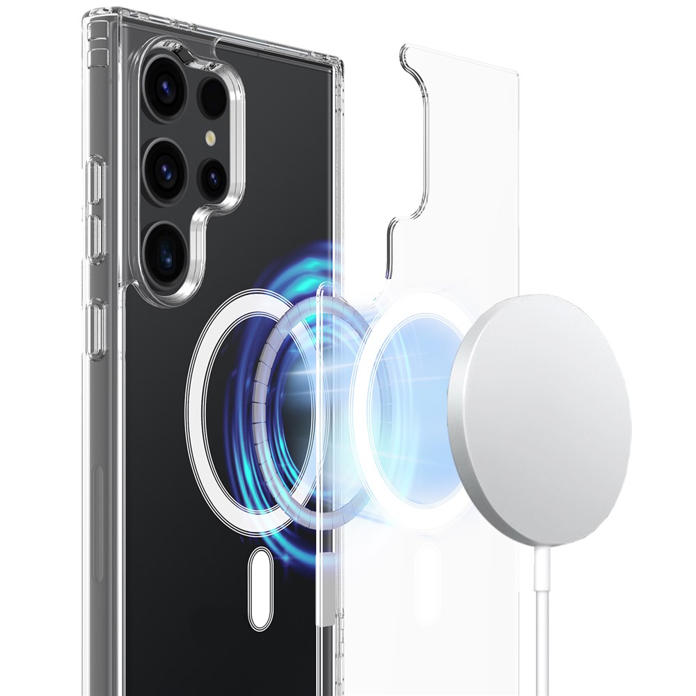 SS Gxy S24 Ultra - Hard Case With MagSafe Transparent - 2