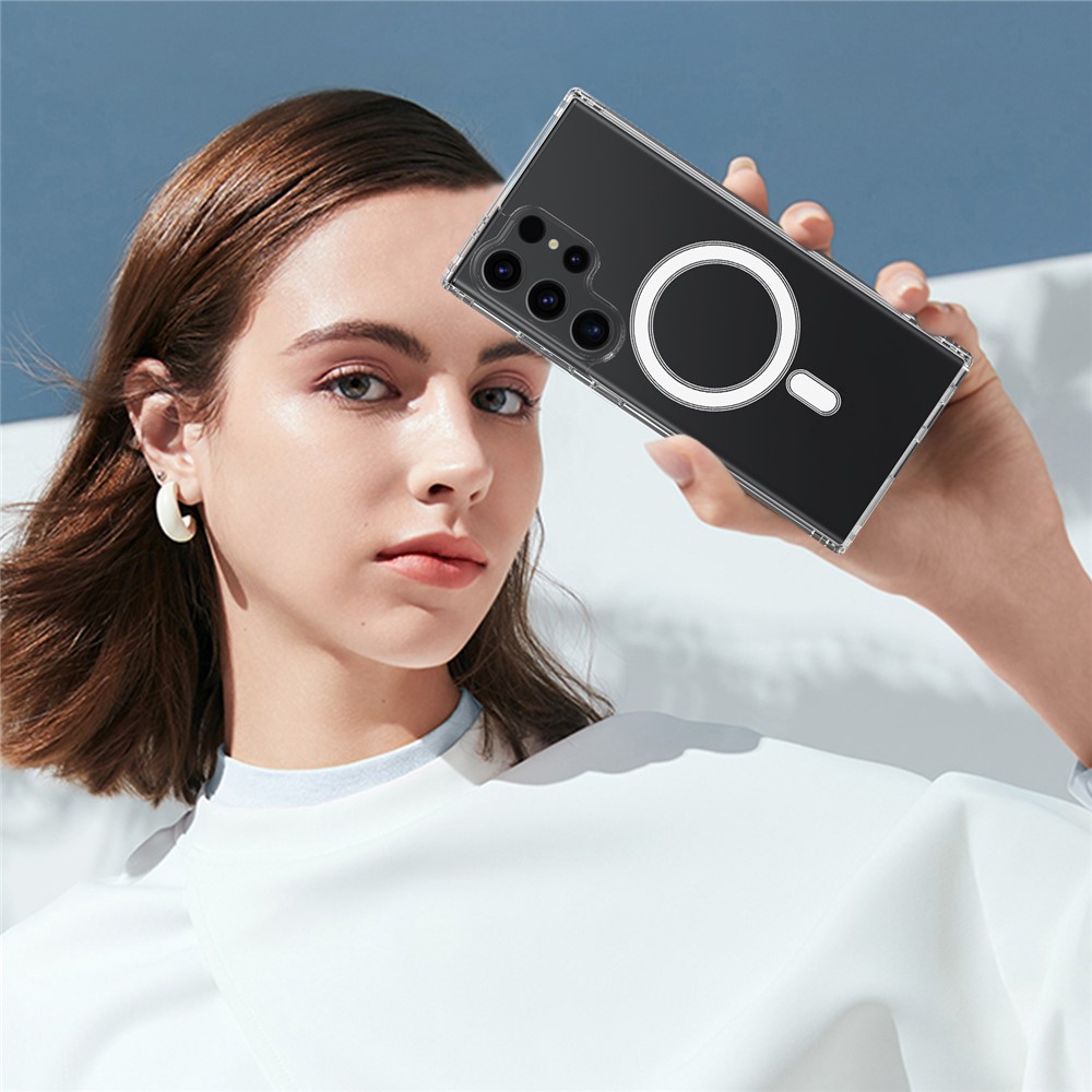 SS Gxy S24 Ultra - Hard Case With MagSafe Transparent - 3