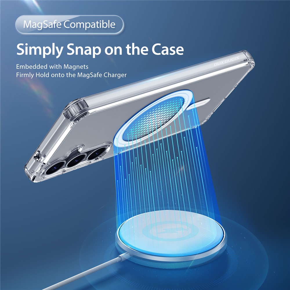 SS Gxy S25 Plus - DUX DUCIS Clear Case With Magsafe Transparent - 2