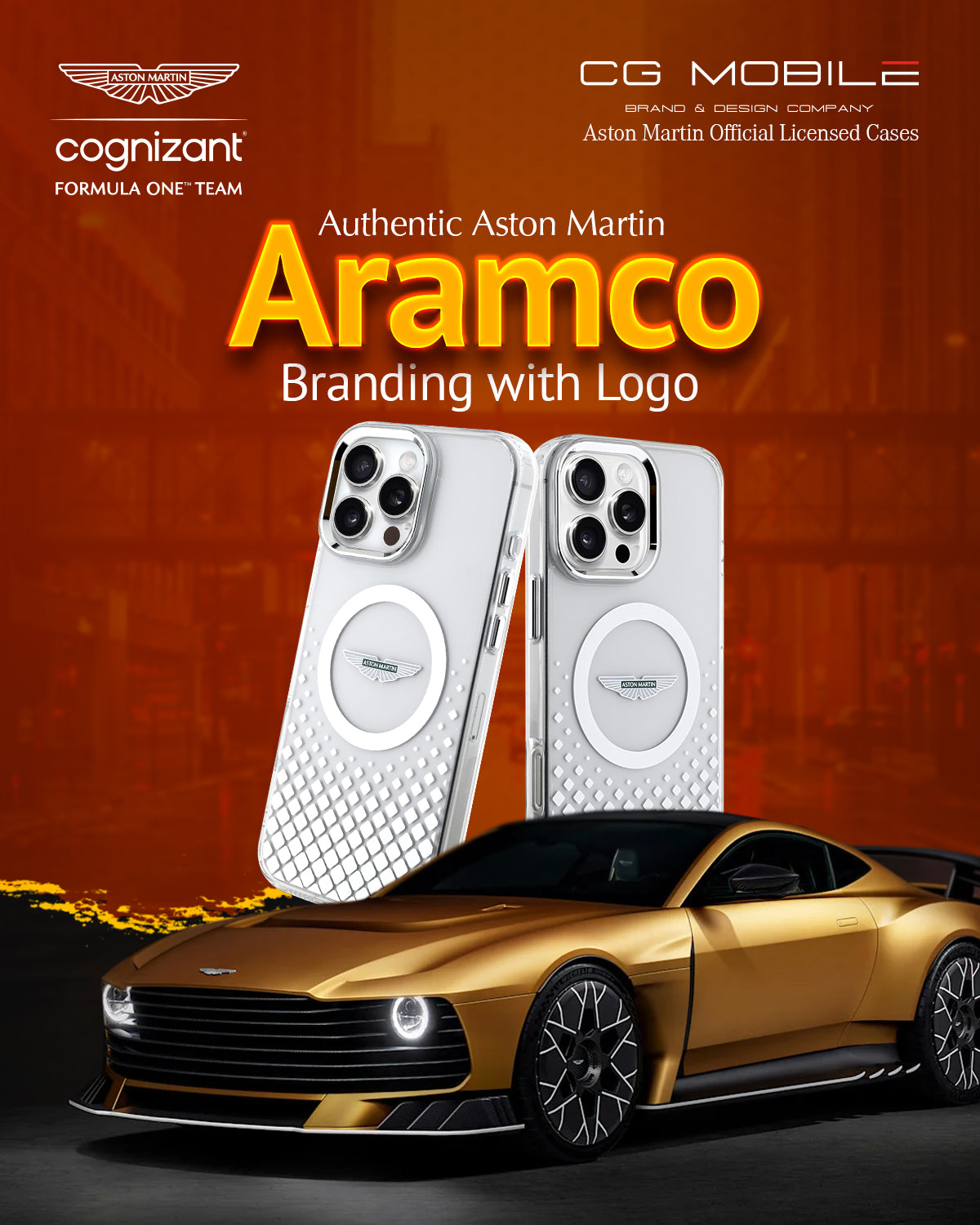 iPhone 16 Pro Max - ASTON MARTIN Gradient Design Black - 2