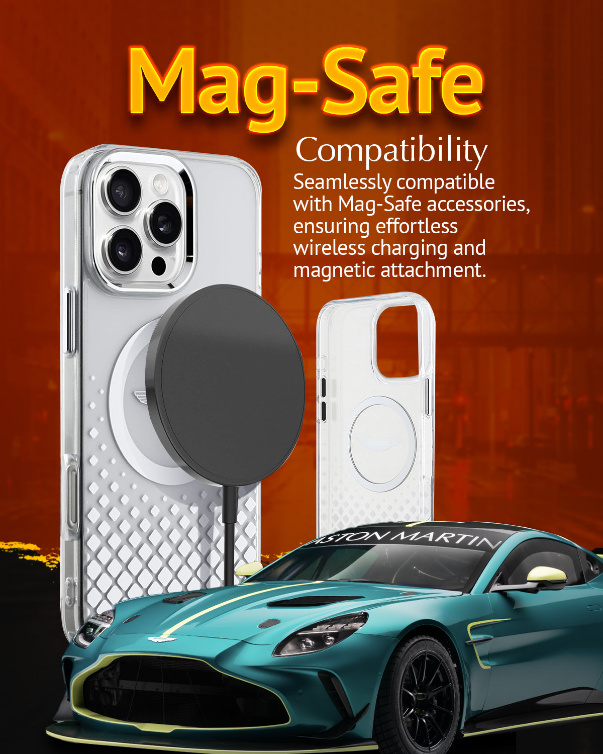 iPhone 16 Pro Max - ASTON MARTIN Gradient Design Black - 4