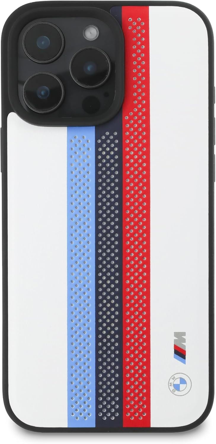 iPhone 16 Pro Max - BMW Printed Stripes White - 3