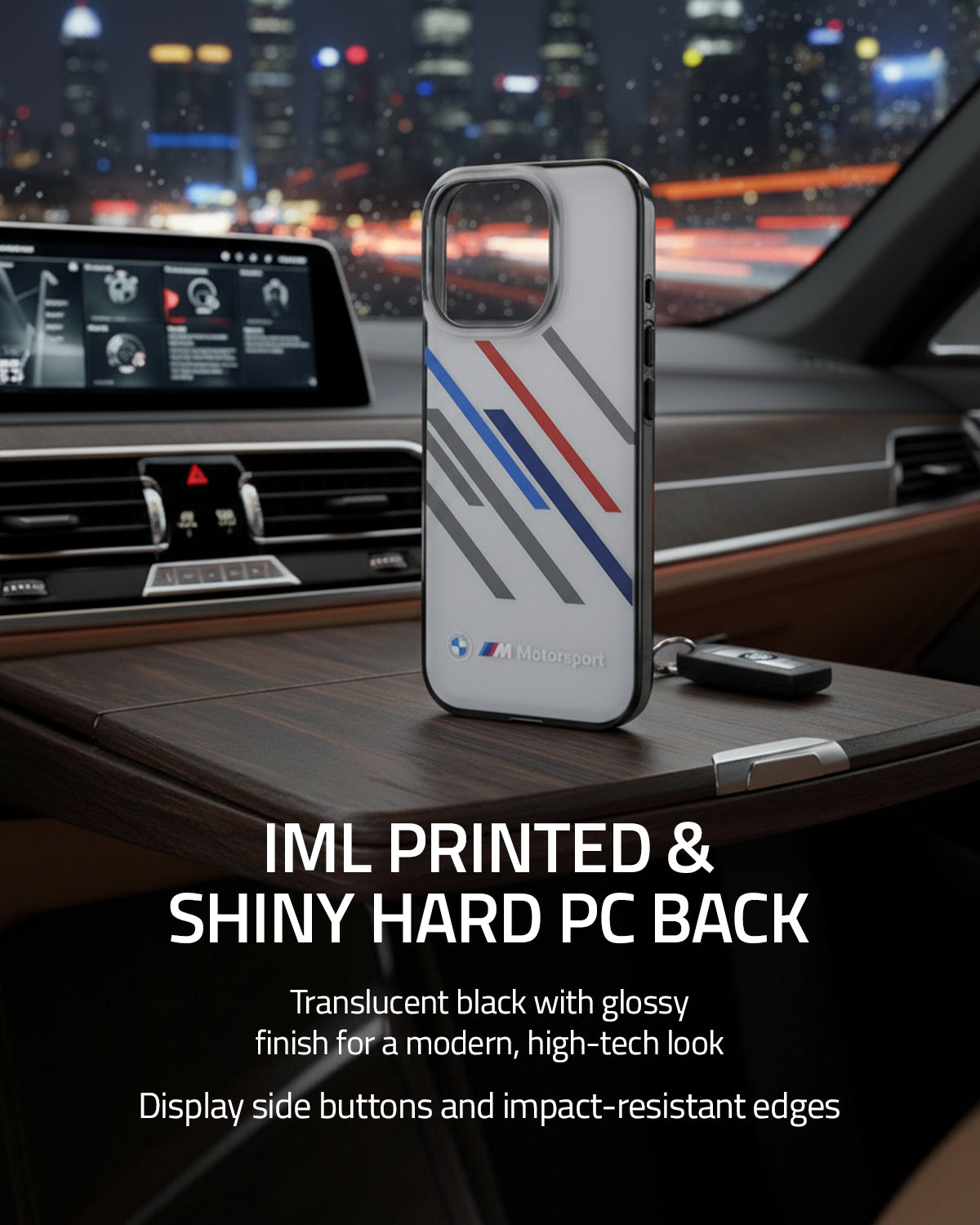 iPhone 16 Pro Max - BMW Motorsport Random Stripes Grey - 5