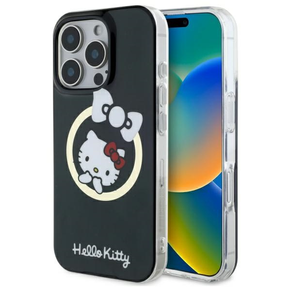 iPhone 16 Pro - HELLO KITTY Fun Bow With MagSafe Black