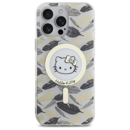 iPhone 16 Pro Max - HELLO KITTY Golden Leaves With MagSafe White - 3