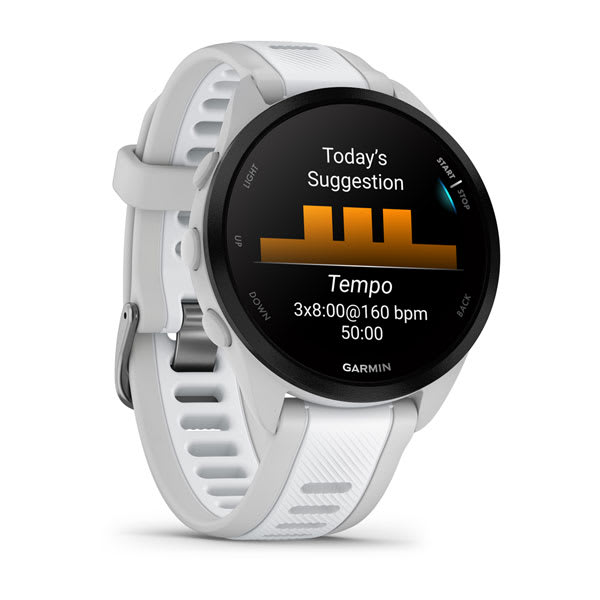 Garmin - Forerunner 165 Grey Whiteston - 3