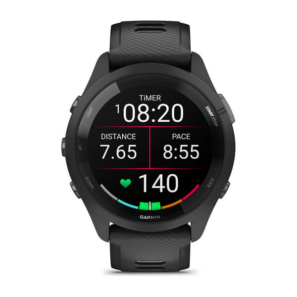 Garmin - Forerunner 265 Black - 2