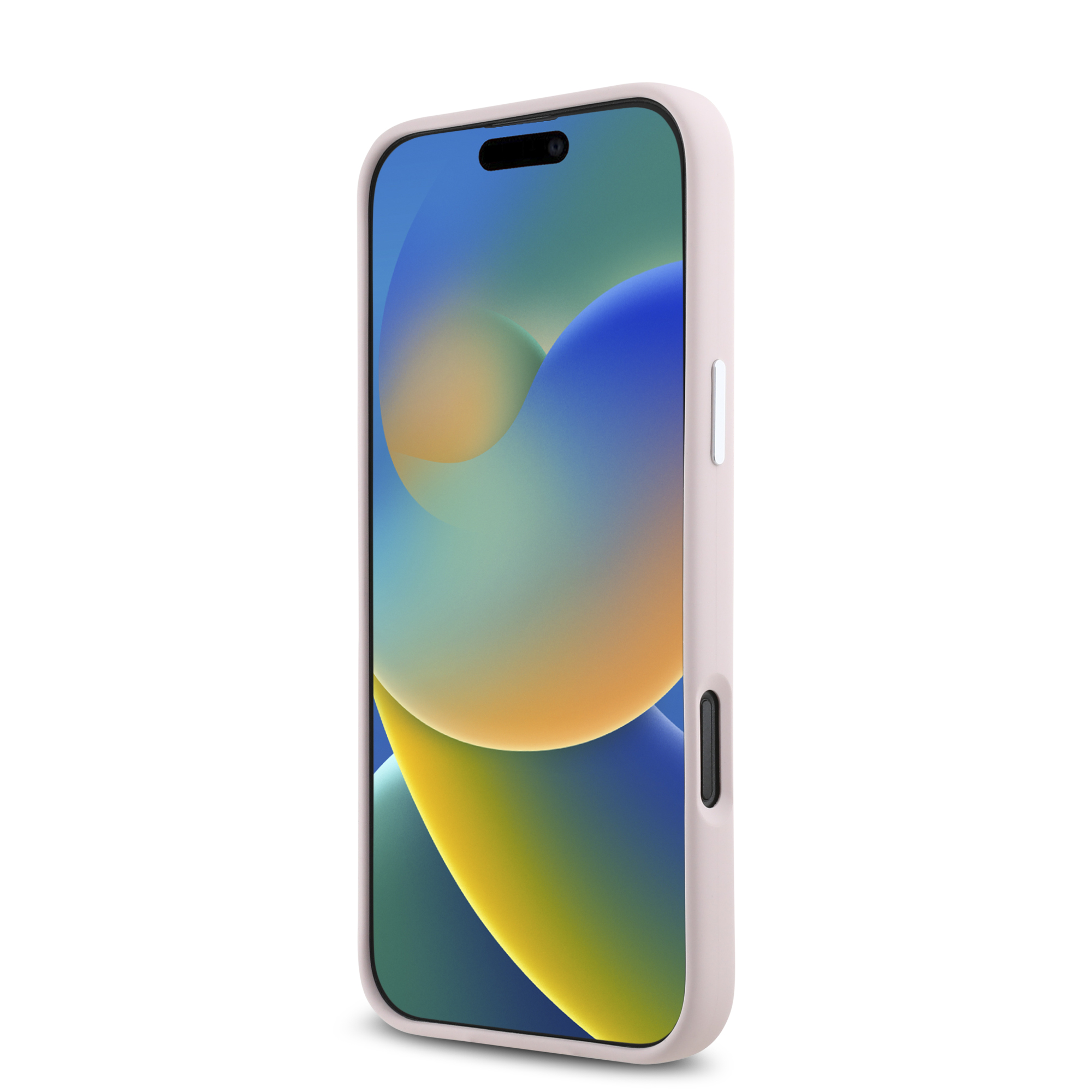 iPhone 16 Pro Max - KARL LAGERFELD Liquid Silicone Big Initials Pink - 5