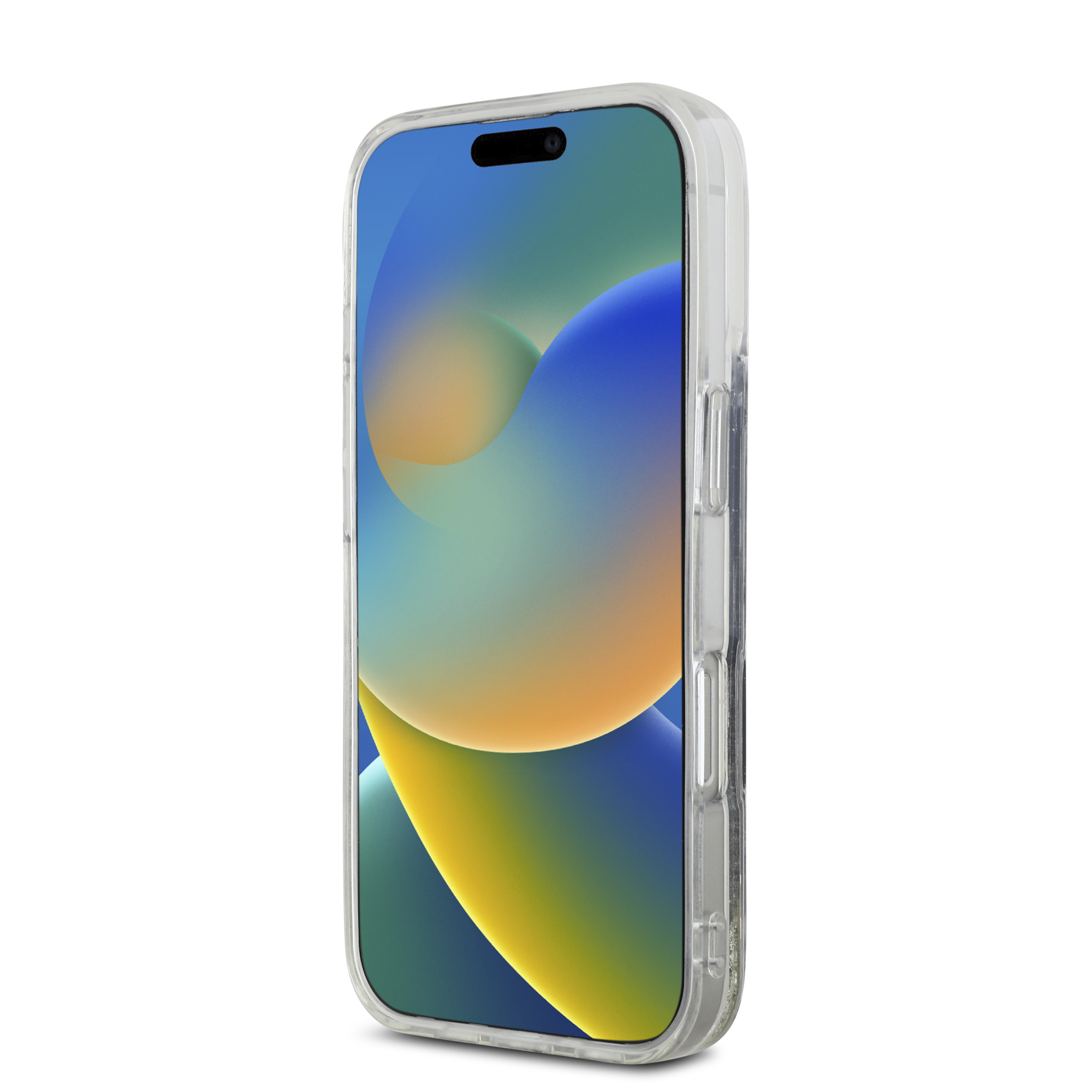 iPhone 16 Pro - HELLO KITTY Liquid Glitters Gold Fever Black - 5