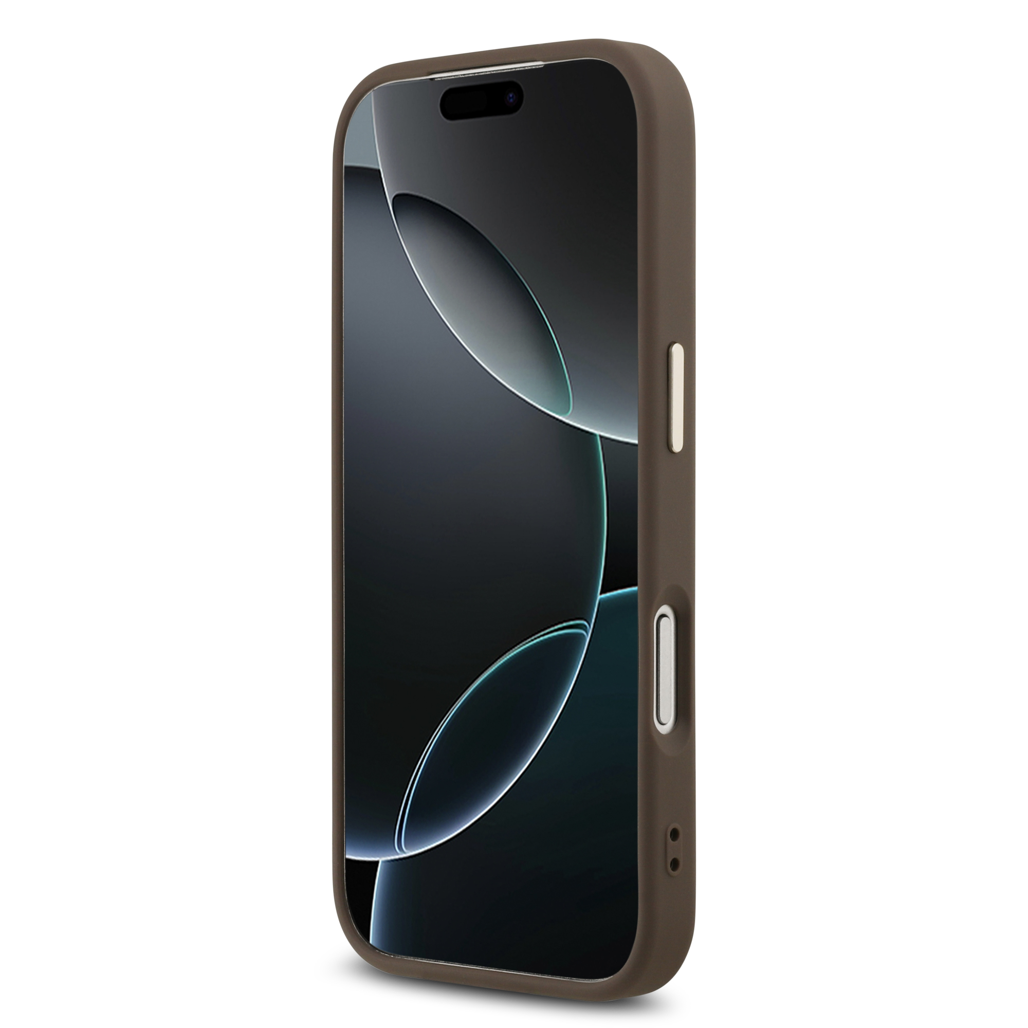 iPhone 17 Pro - GUESS Leather With Big Classic Logo Brown - 5